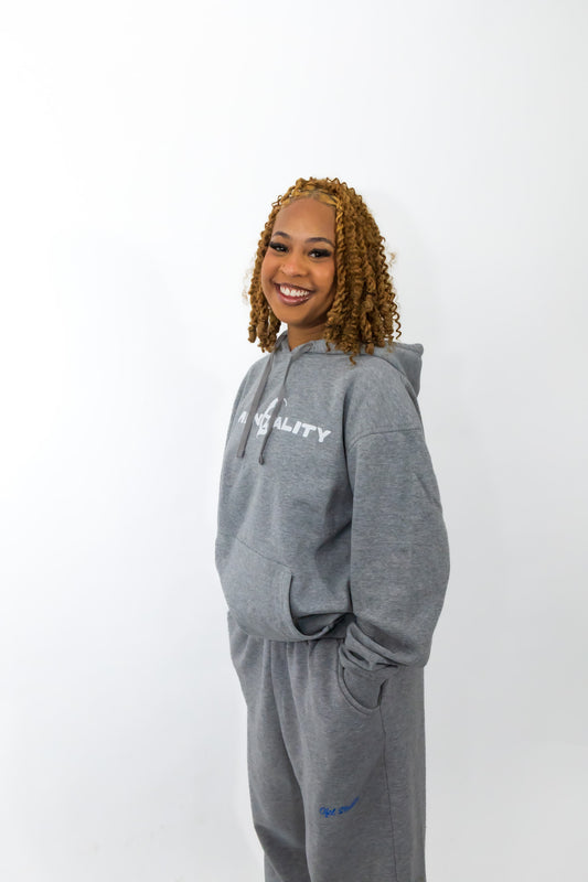 Sweat à capuche (Grey Mentality)